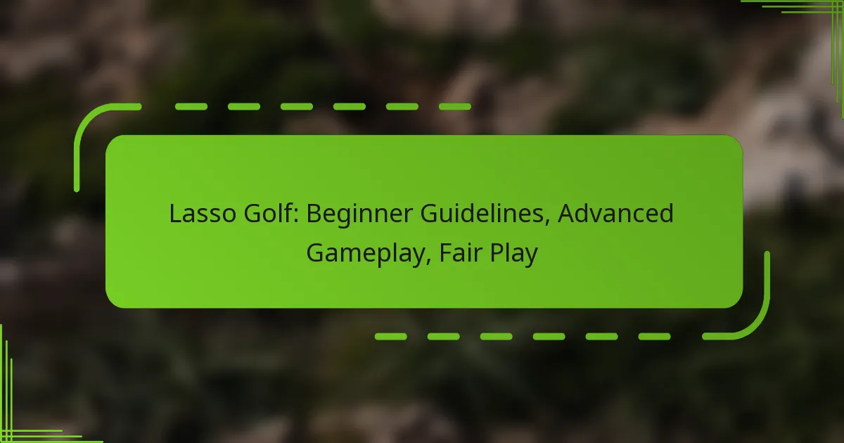 Lasso Golf: Beginner Guidelines, Advanced Gameplay, Fair Play